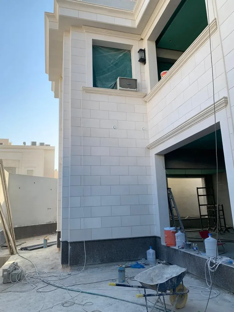 واجهات حجر الرياض نخب اول من شركة اعمار البنيان